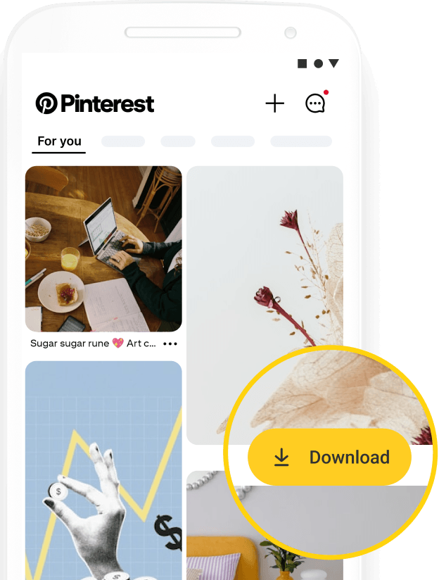 Android only: Get the free Pinterest video downloader APP